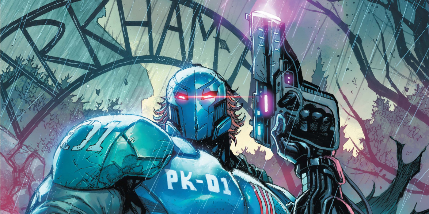 Batman: Secret Files Writer Ed Brisson Reveals Peacekeeper-01's