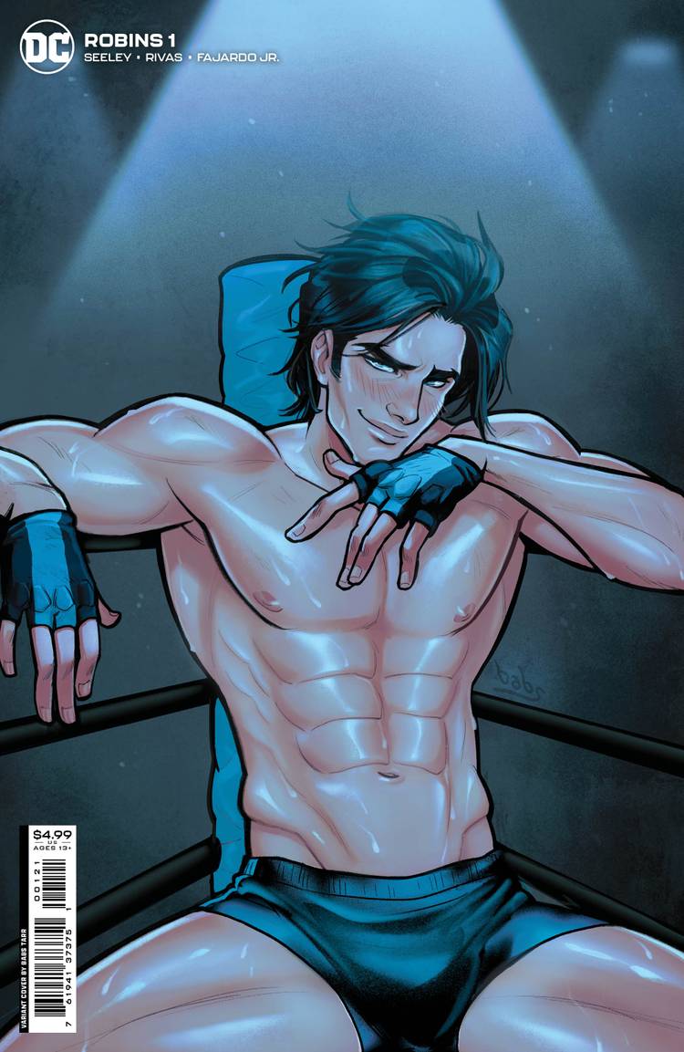 DC's Robins Get Swole on 'Work Out' Variant Covers