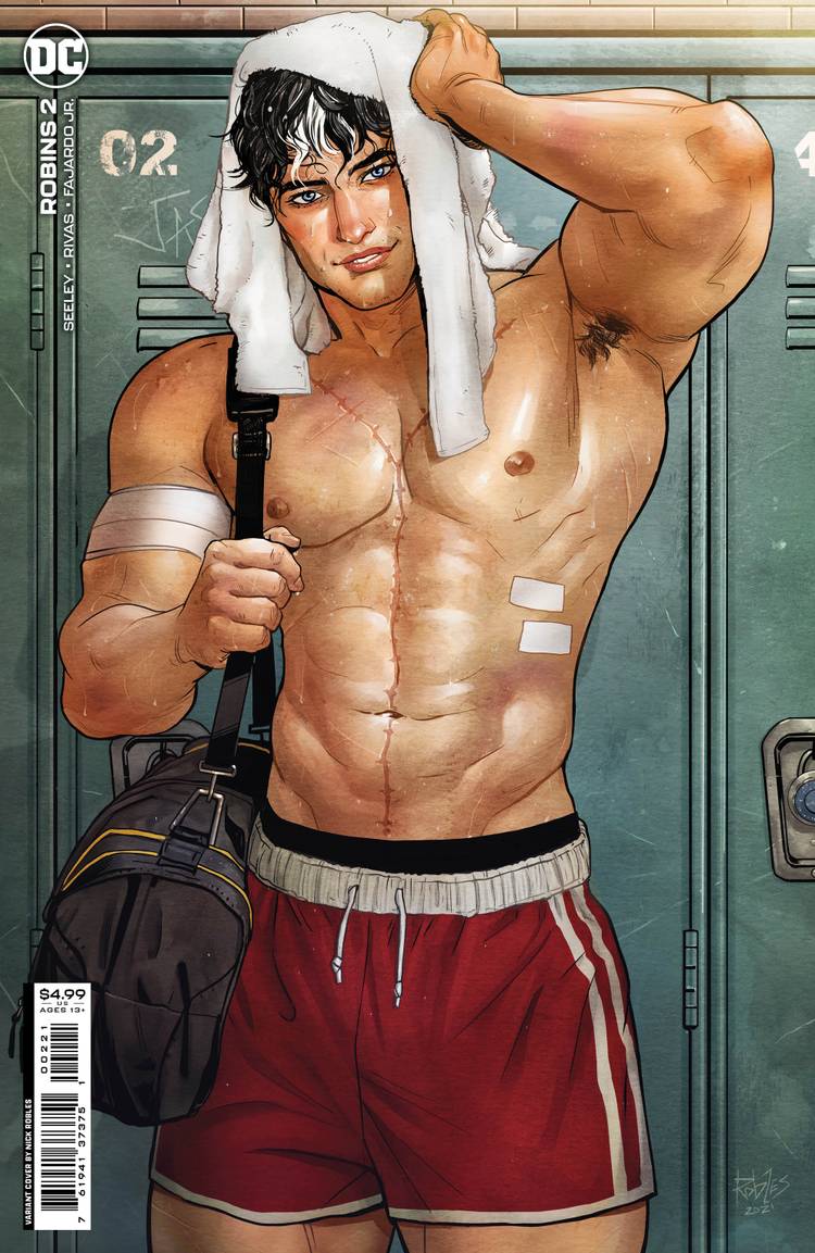 DC's Robins Get Swole on 'Work Out' Variant Covers