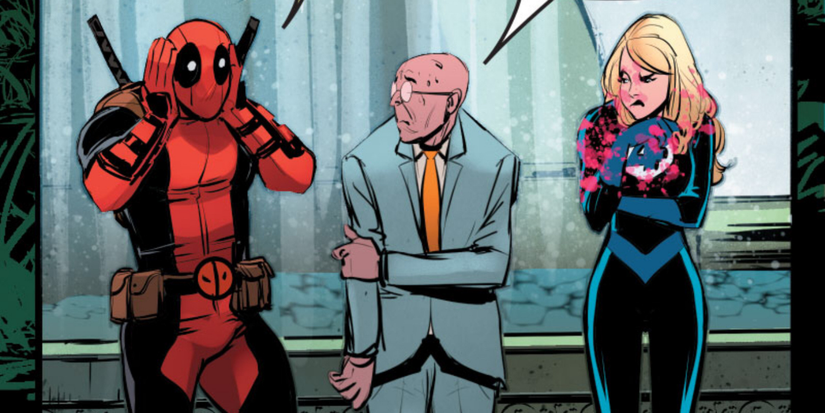 Deadpool Russell Invisible Rope Deadpool & the Invisible Woman Are Marvel’s Most Dysfunctional Team