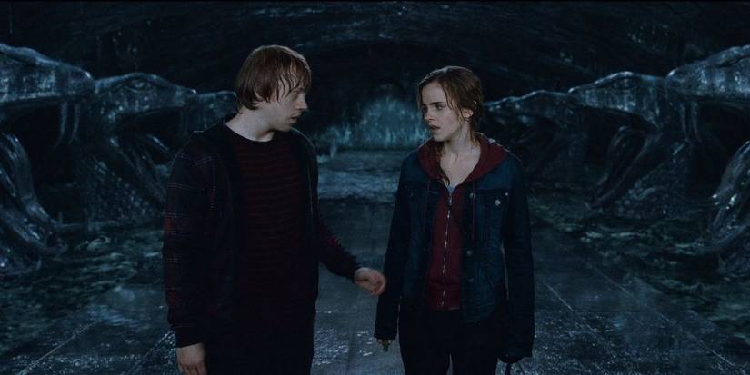 Ron And Hermione s Kiss In The Harry Potter Books Is Better Than The Movies Ron And Hermione s Kiss In The Harry Potter Books Is Better Than The Movies