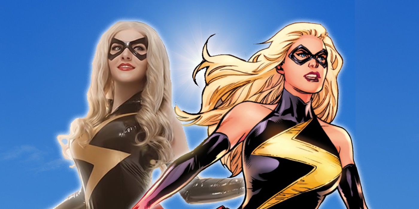 Ms. Marvel Takes Flight in Cosplay Celebrating Captain Marvel's 'Swimsuit' Costume