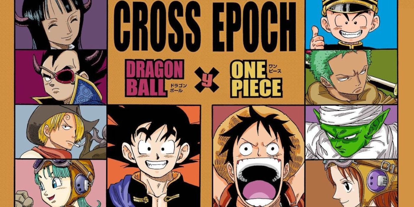 Dragon Ball One Piece Once Teamed Up For Mangas Weirdest Tea Party Pagelagi