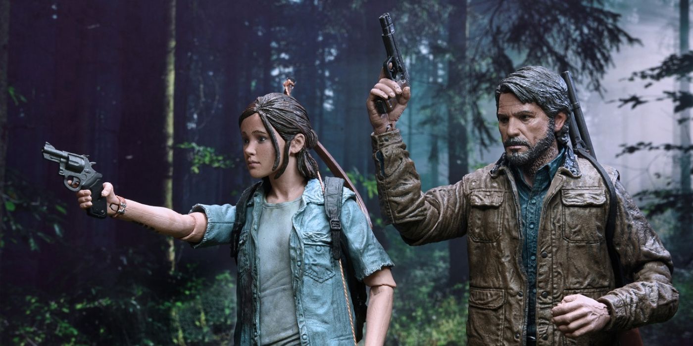 The Last of Us Part II: NECA Reveals Ellie and Joel 2-Pack Figures