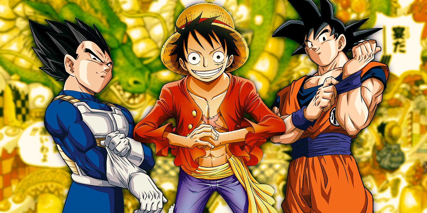 Dragon Ball & One Piece United for Manga's Weirdest Tea Party