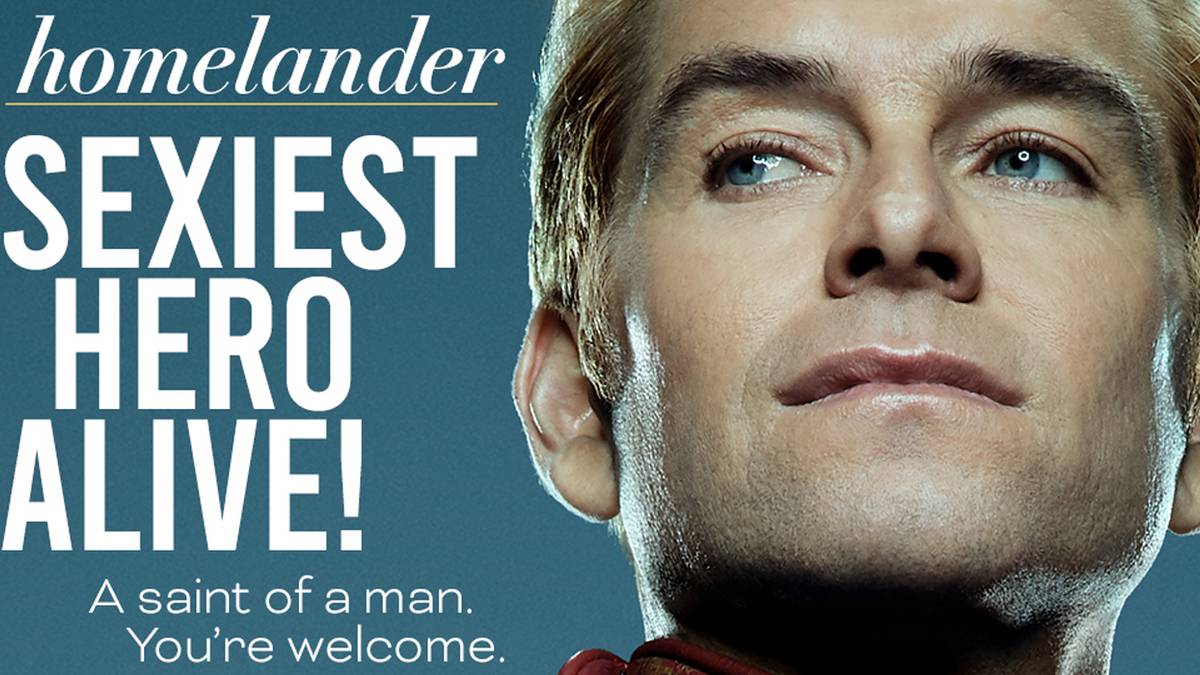 The Boys Names Homelander 'Sexiest Superhero Alive'