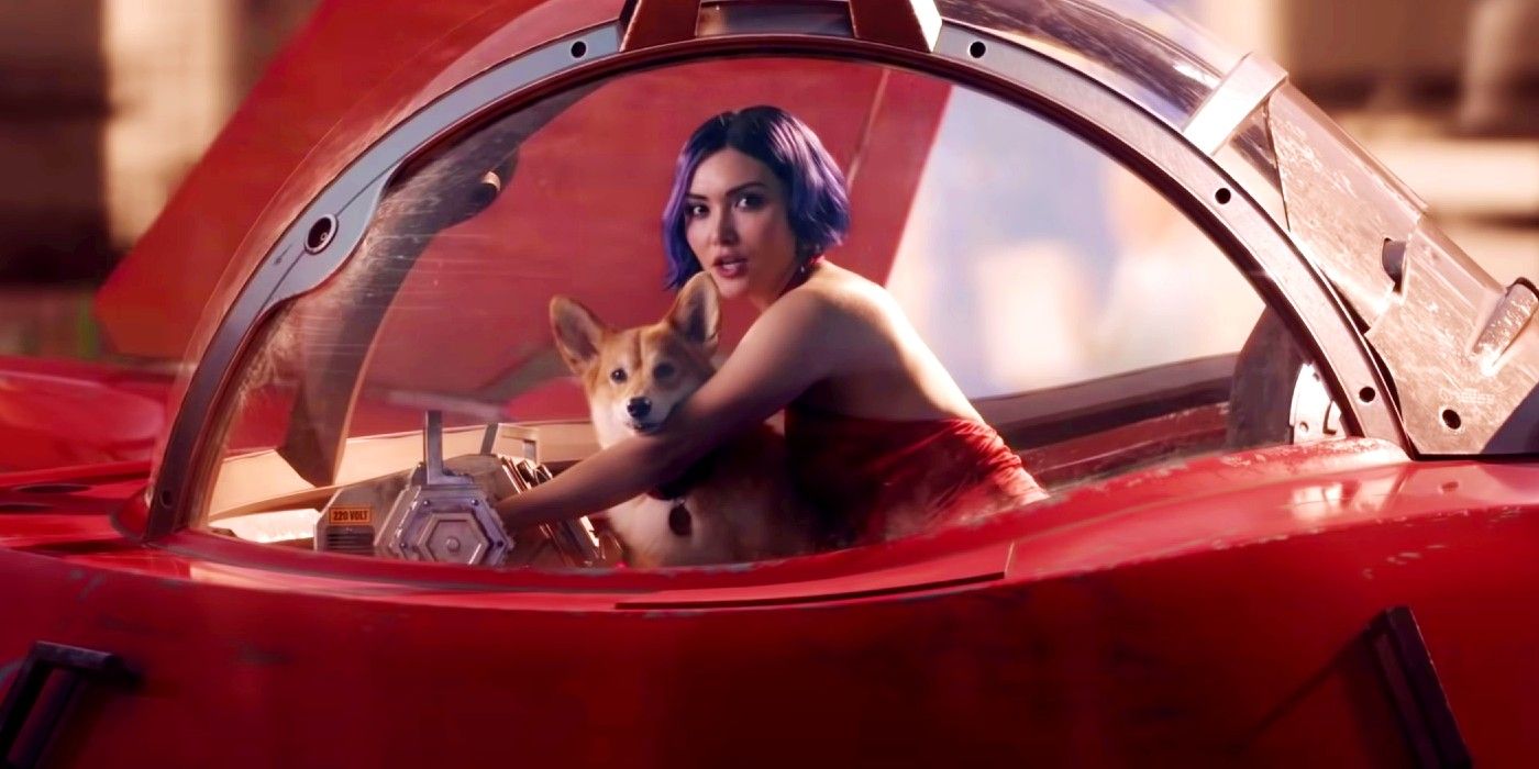 daniella pineda cowboy bebop red dress Cowboy Bebop's Daniella Pineda on Faye Valentine's Transformation