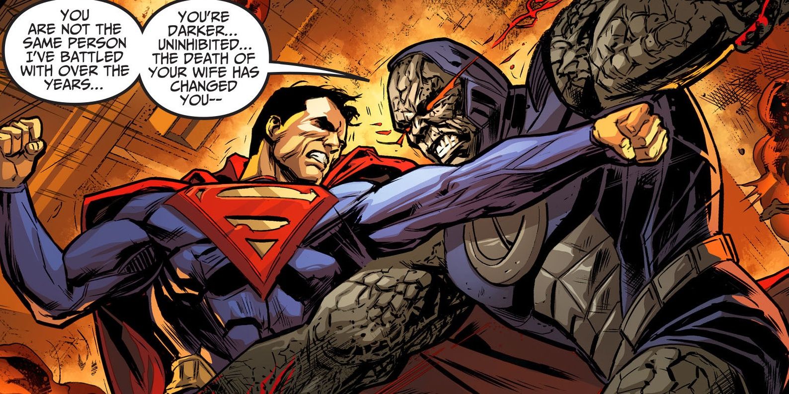 Superman and Darkseid's Final Battle Ends the DC Universe