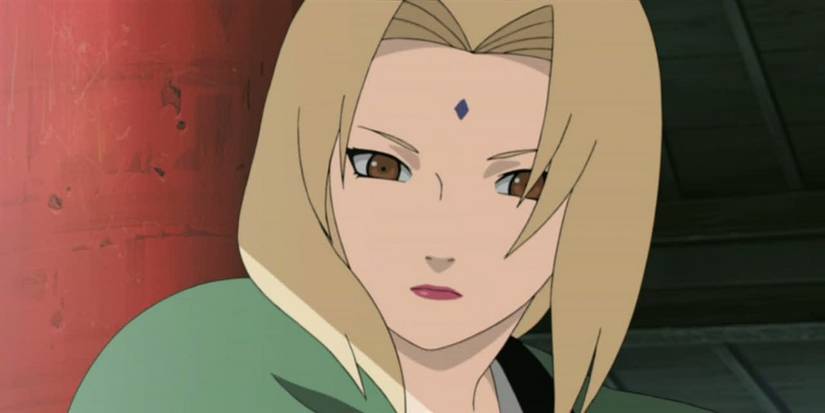Tsunade in Naruto.