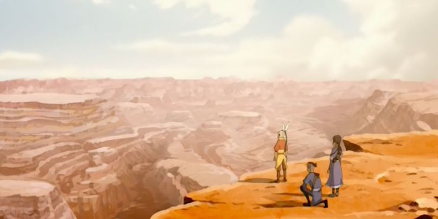 avatar the last airbender book 2 chapter 11 the desert