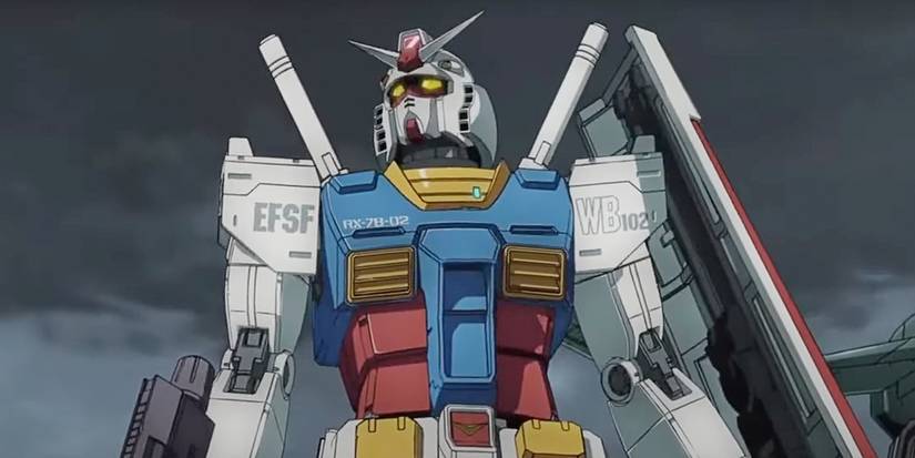 The original Gundam as it appears in the trailer for Cucuruz Doan's Island