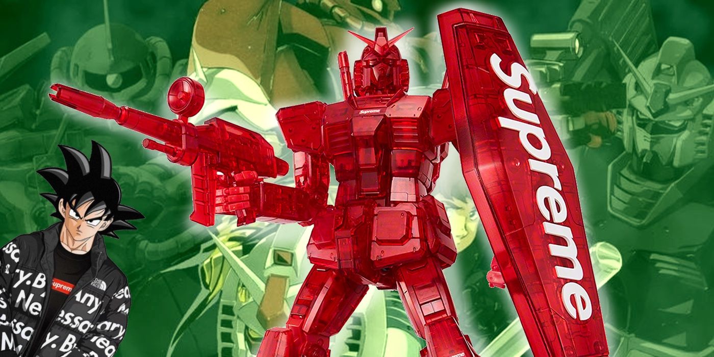 ガンダム　supremeコラボプラモデル Supremeガンダム】遂にガンプラのシュプリームのコラボ?!どちら