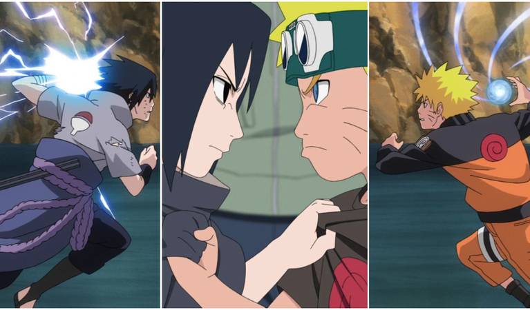 Naruto and Sasuke from Naruto