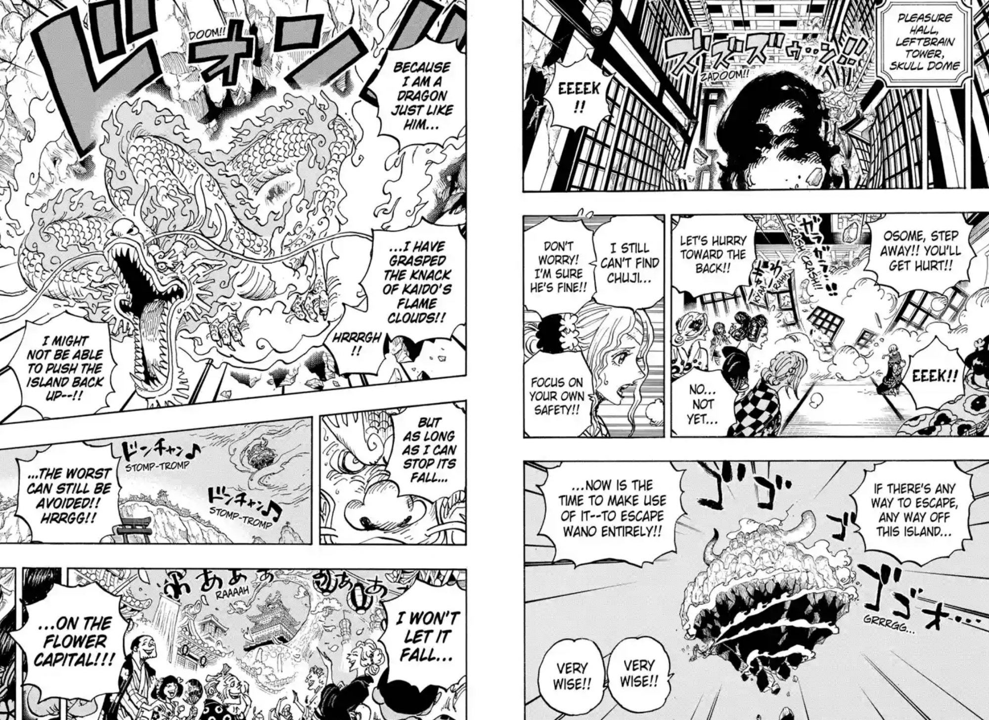 One Piece Chapter 1034 Recap Spoilers Sanji Vs Queen Cbr