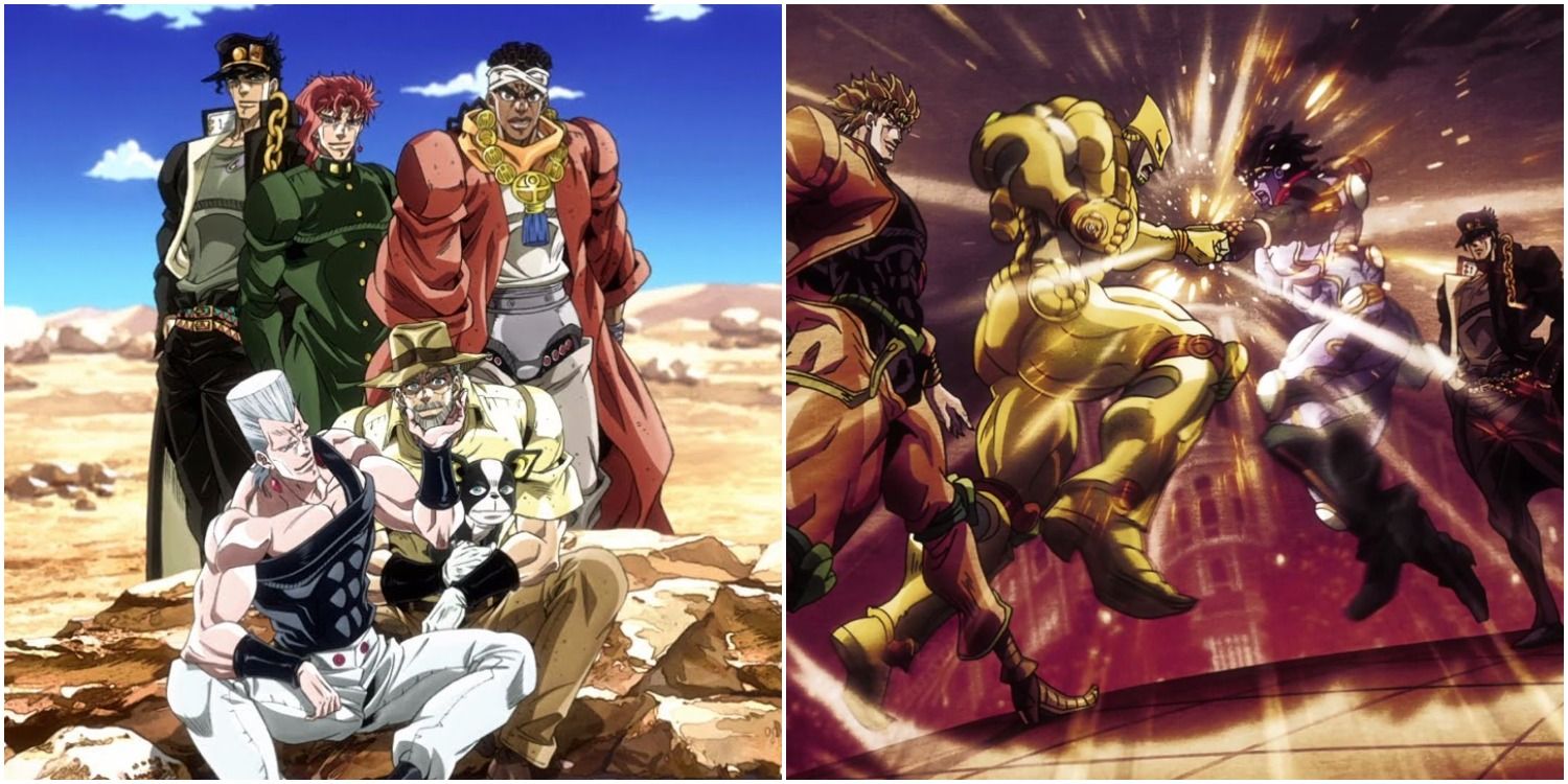 читать мангу jojo bizarre adventure stardust crusaders фото 96