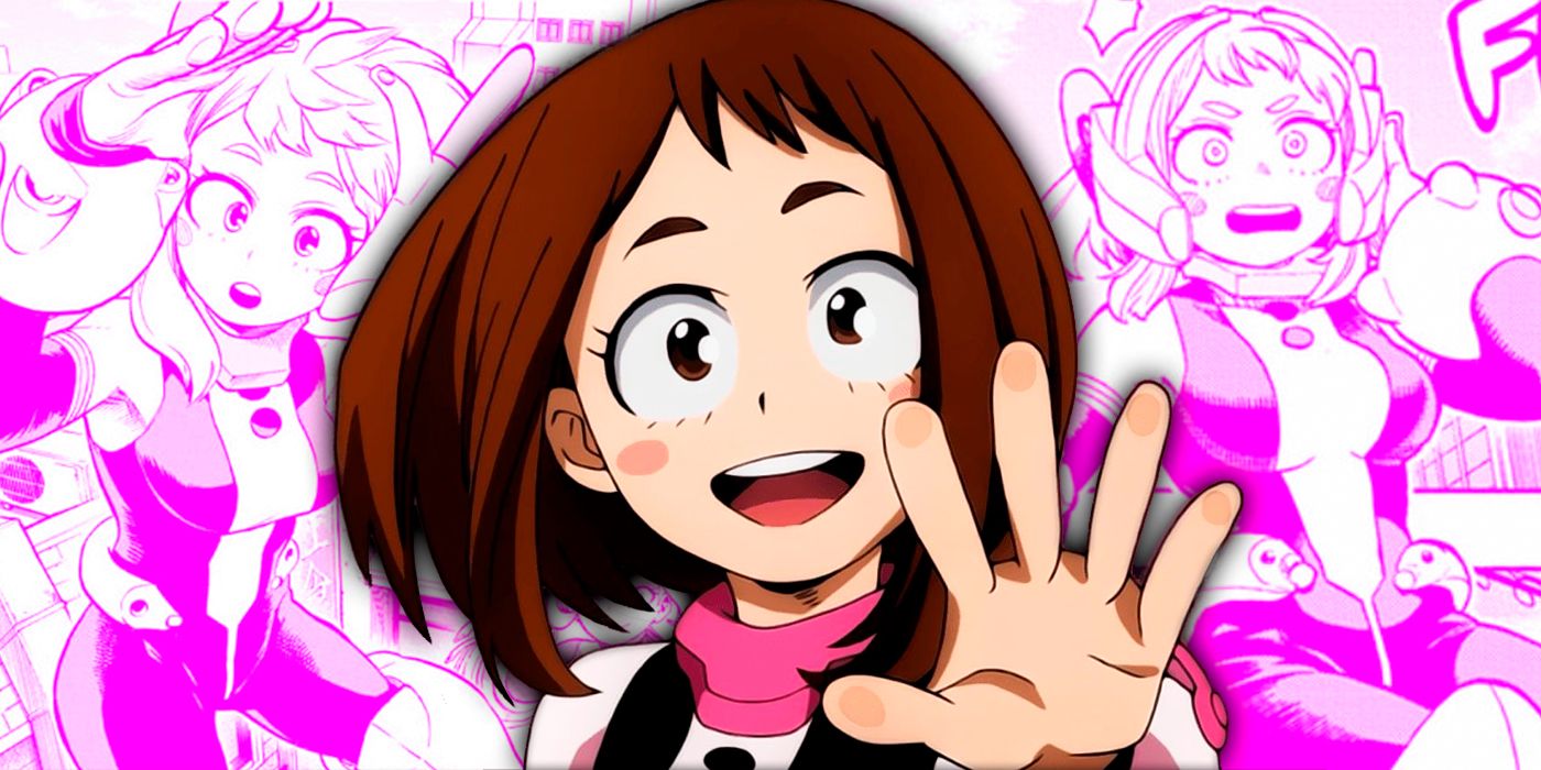 Anime Uraraka Looks Different From the Manga | CBR