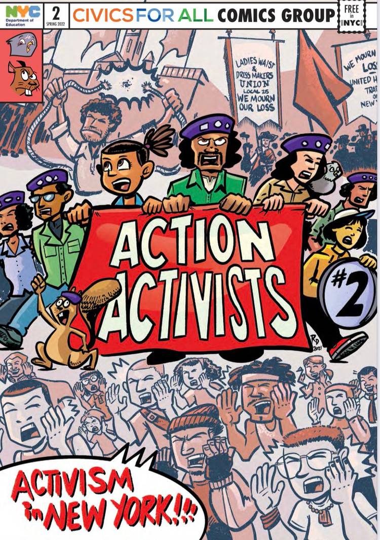 Action Activists: New York City Releases Free Activism Sequel Comic