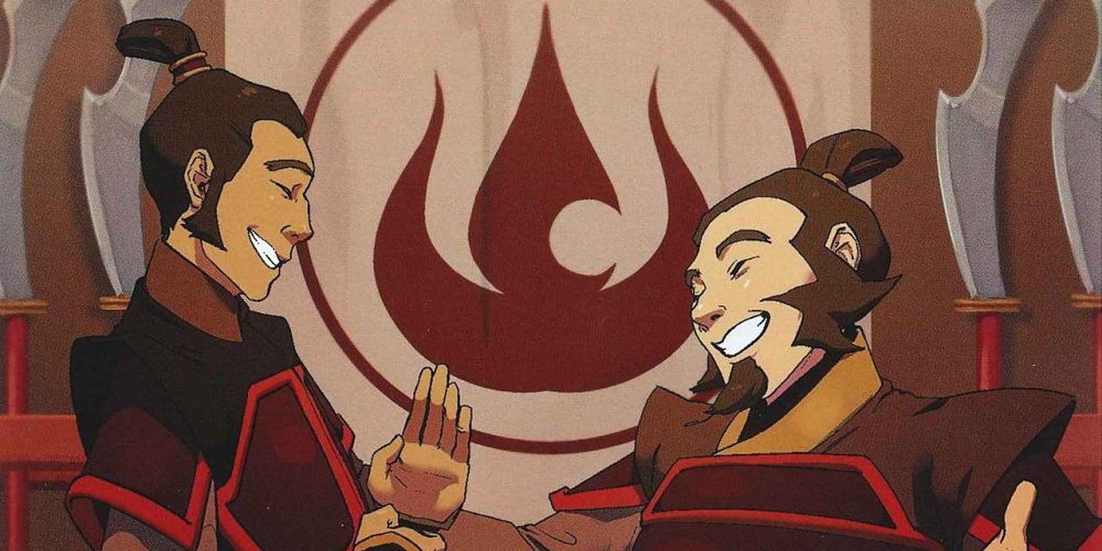 Iroh and Lu-Ten son Fire Nation Avatar the last airbender