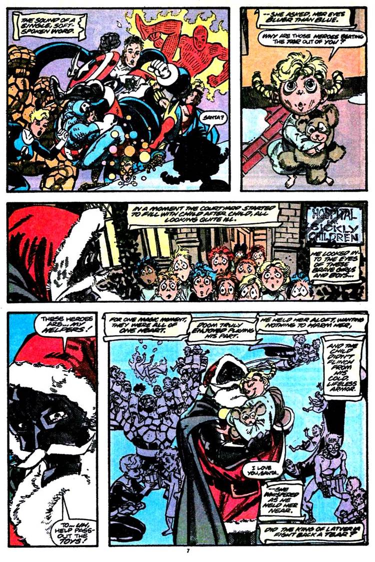 Why Did Doctor Doom Fill in for Santa Claus?