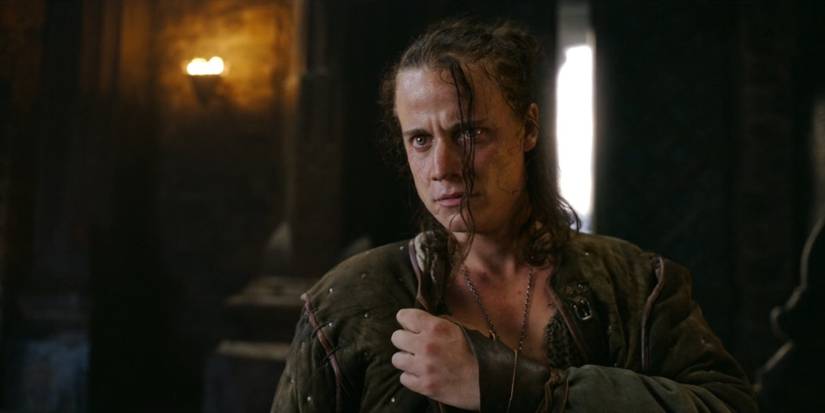 Eskel in his sole appearance in the Witcher Netflix series