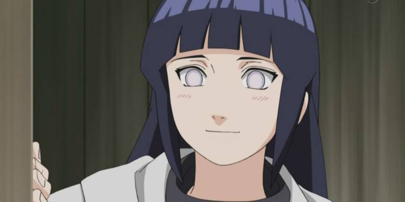 Hinata Hyuga Smiling In Naruto