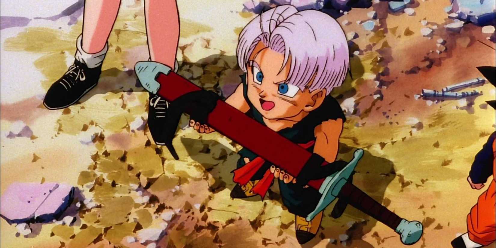 Every Time Future Trunks Fought With His Sword in Dragon Ball (In ...