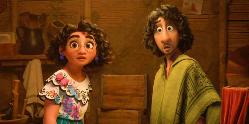 Mirabel and Bruno in Encanto