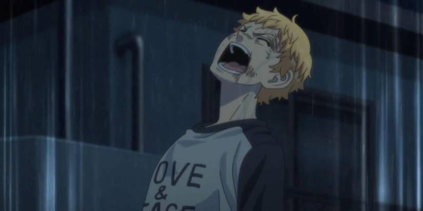 Takemichi screams over Draken