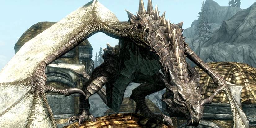 Dragon in Skyrim