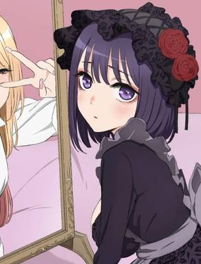 my dress up darling purple hair My Dress Up Darling Purple Hair Girl