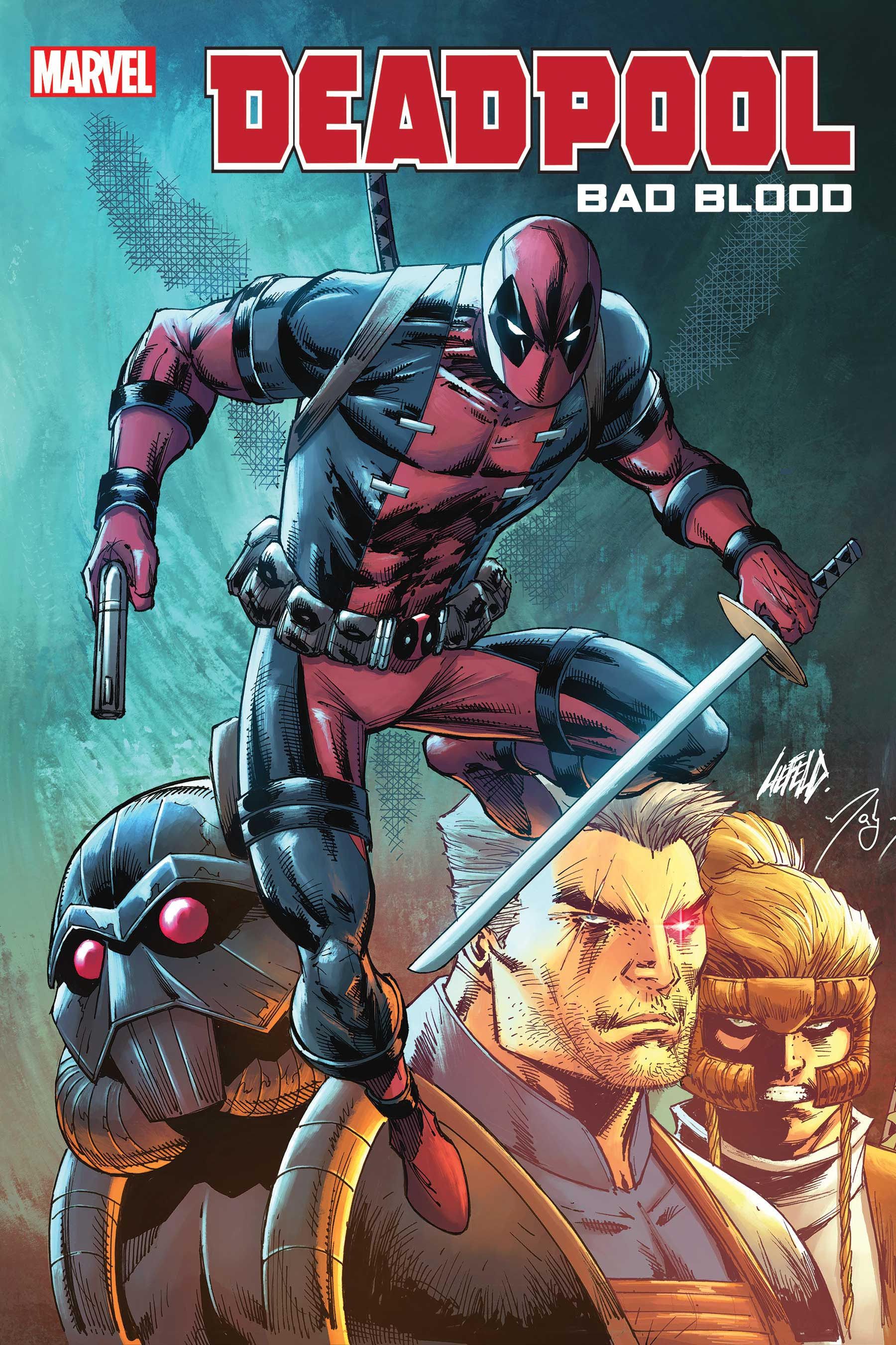 Marvel relança romance gráfico de Rob Liefeld Deadpool como série limitada 2