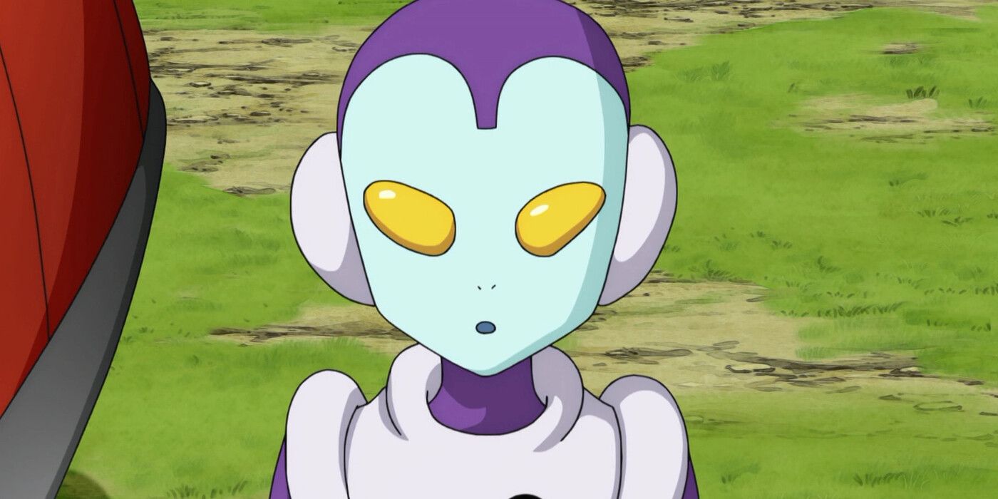 Jaco, o Patrulheiro Galáctico, ouve notícias no Dragon Ball Super.