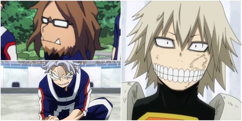 jurota tetsutetsu and juzo from class 1b my hero