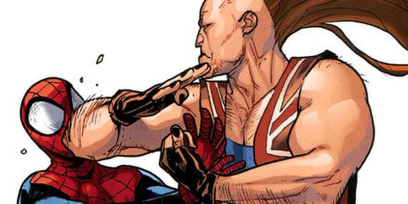 Miles fighting the Ultimate Kangaroo