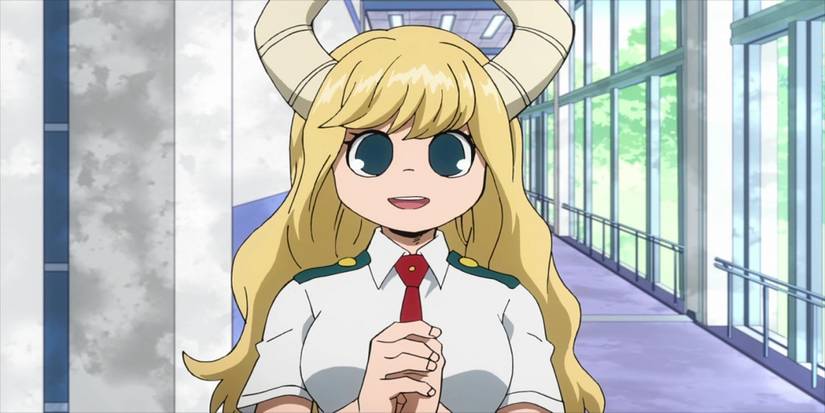 Pony Tsunotori explores U.A. High halls in My Hero Academia