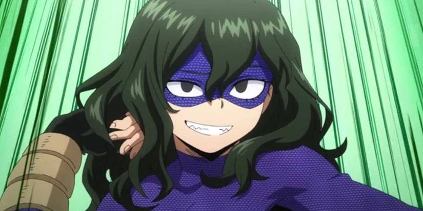 Setsuna Tokage smiling in My Hero Academia.