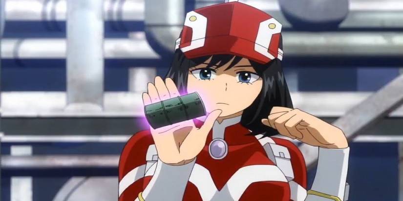 Yui Kodai uses her Size Quirk in My Hero Academia.