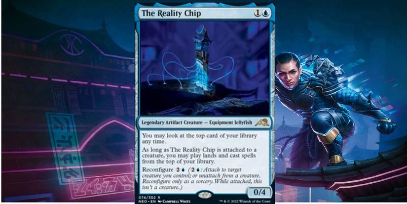 reconfigure mtg cards Magic The Gathering - Kamigawa - Neon Dynasty - Lizard Blades main image 1
