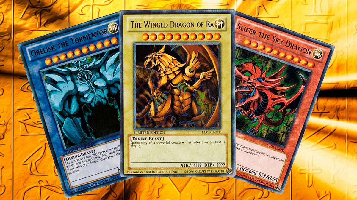 egyptian cards yugioh Yu-Gi-Oh! Duel Monsters Egyptian God Relief Set JAPAN ZA-212 — ToysOneJapan