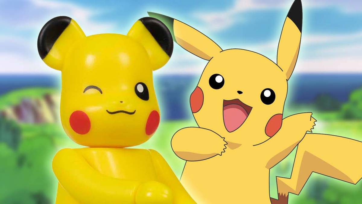 Pokémon Unveils Bizarrely Adorable Pikachu Bearbrick Figure