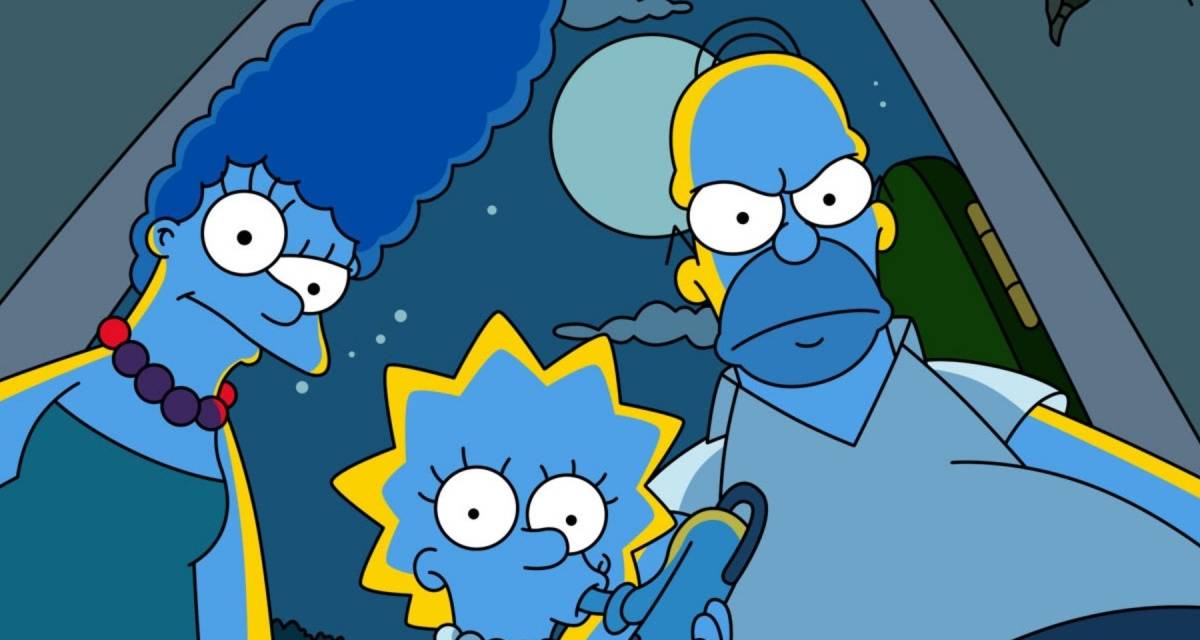 Blue Raspberry Simpsons The Blue And The Gray Simpsons
