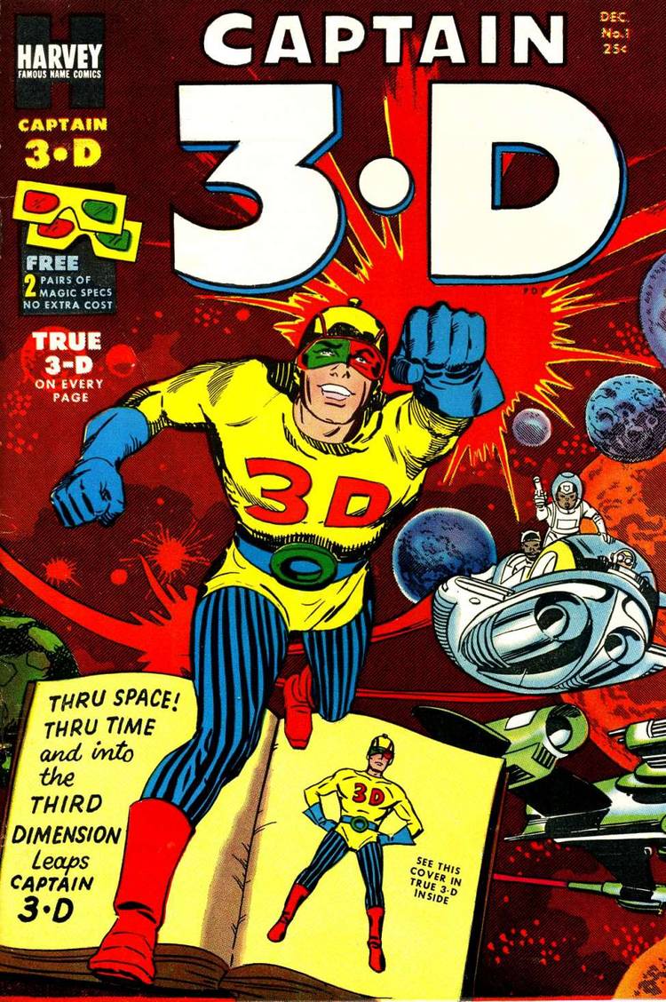 The Obscure Marvel Superhero, 3-D Man, Almost Had His Own Cartoon Series