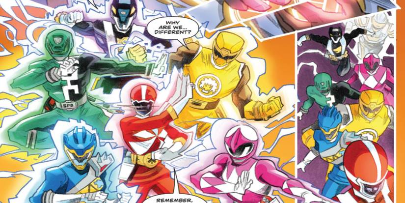 Are the Very First Power Rangers Also Their Morphin Gods?
