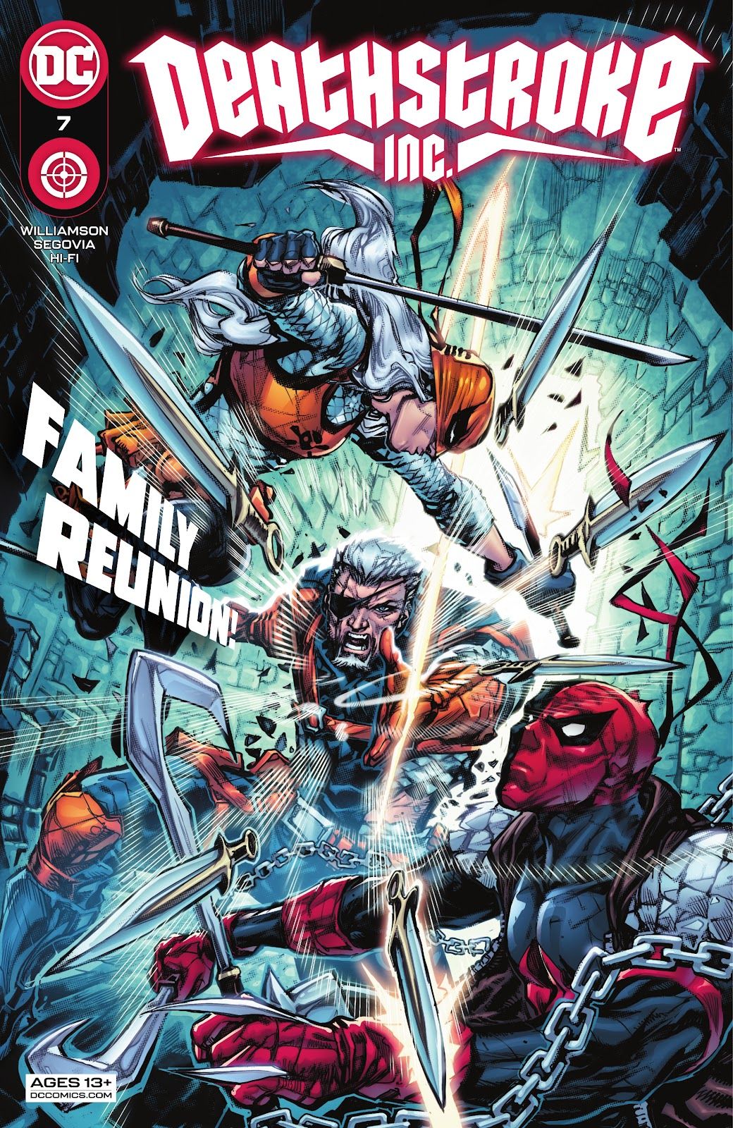 DC's Respawn Unmasks Himself to Ravager in Deathstroke Inc. #7