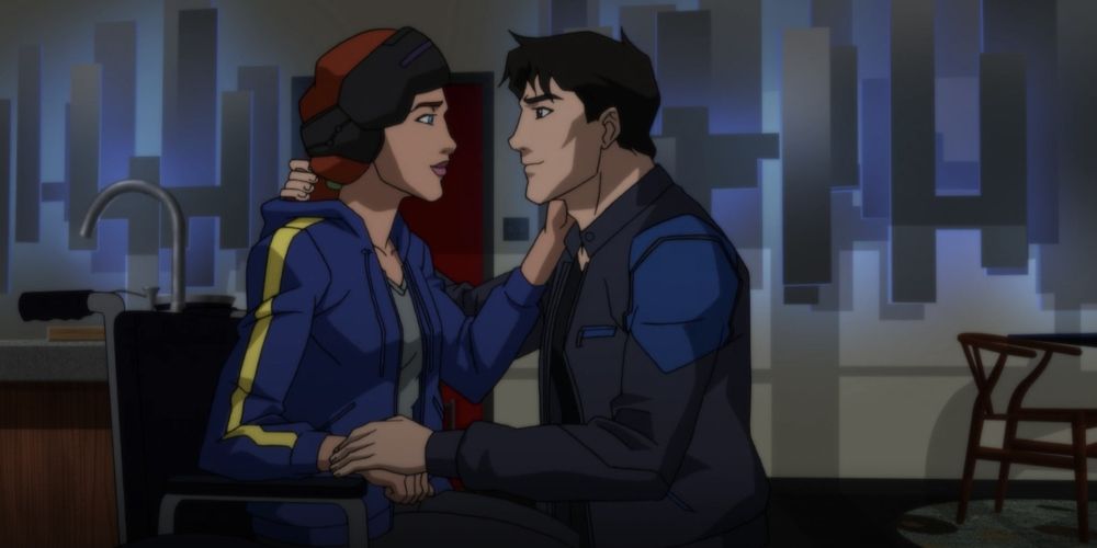Dick and Babs in Young Justice Outsiders