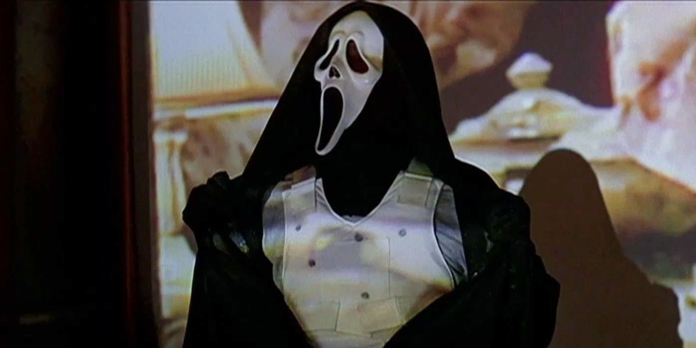Ghostface Reveals Their Kevlar Vest In Scream 3