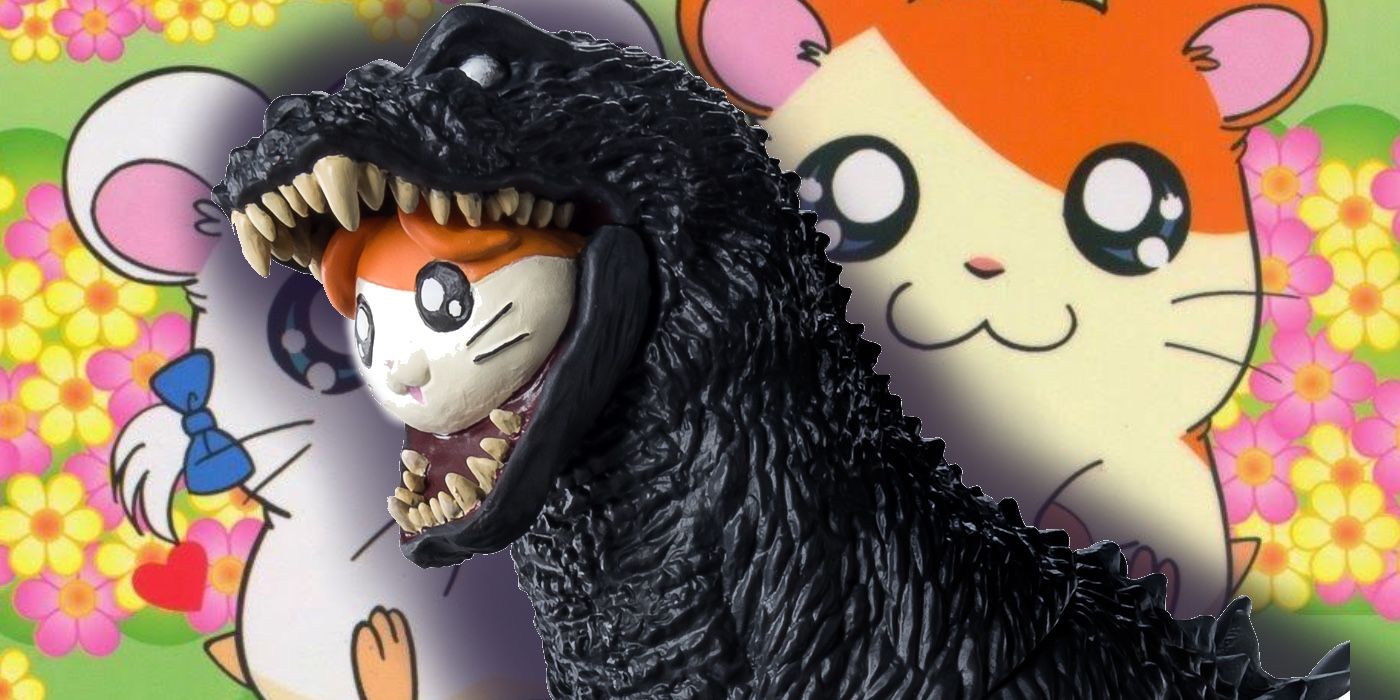 godzilla hamtaro plush