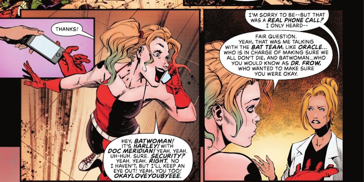 Harley Quinn Calls Batwoman