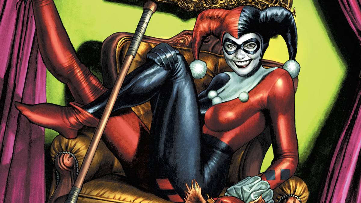 Harley Quinn Goes Full Batman While Donning Her Classic Suit, image size:1200x675