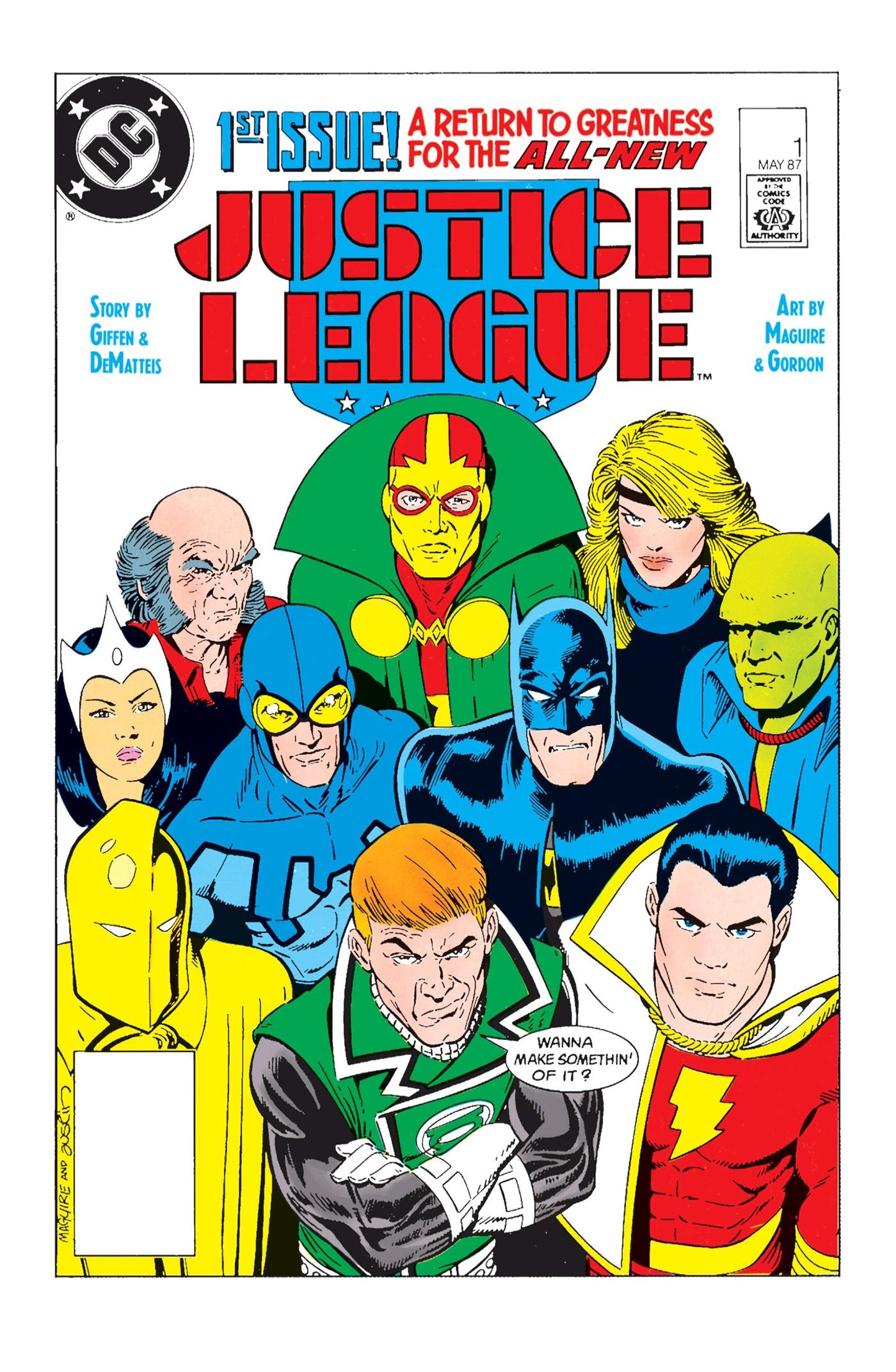 Justice League International 1 Cover